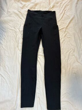 Marika Black High-Rise Leggings